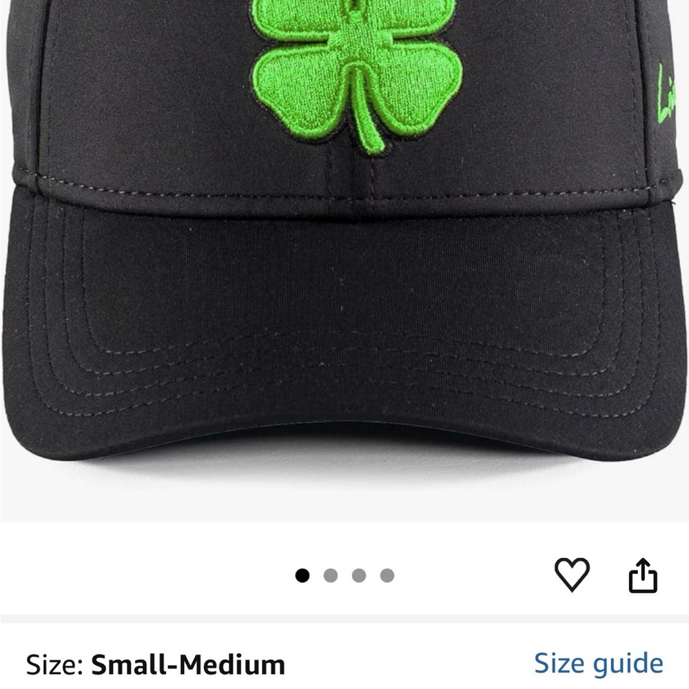 Women’s Black Clover Baseball Cap